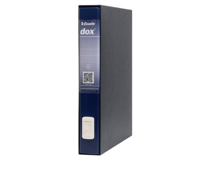 Registratore 5 - dorso 5 cm - protocollo - 23 x 34 cm - blu - Esselte - Dox - D26504 - 8004389087814 - DMwebShop - 1
