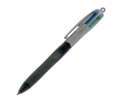 Penna a sfera a scatto 4 Colors Grip Pro - punta 1 mm - nero, blu, rosso, verde - Bic - 8922931 - 3086123372382 - DMwebShop - 1