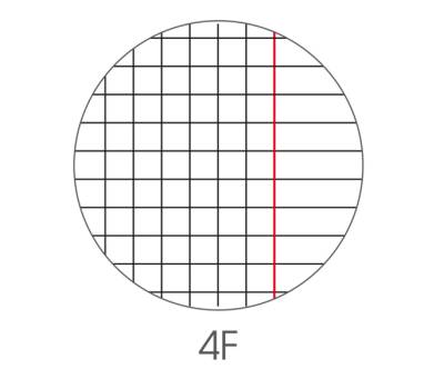 Ricambi BandUp forati rinforzati - A4 - quadretto 4 mm - con margine - 40 fogli - 90 gr - BM - 0105492 - 8008234054921 - DMwebShop - 1