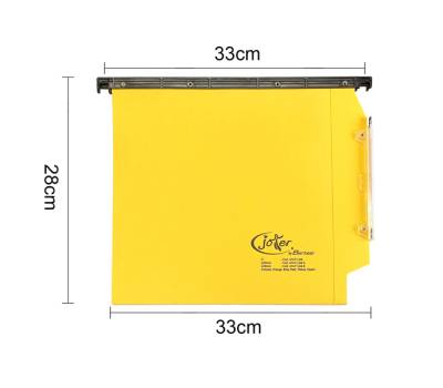 Cartella sospesa Joker - armadio - interasse 33 cm - fondo V - 32,6 x 28 cm - giallo - conf. 25 pezzi - Bertesi - 414F Link-A5 - 8058983262221 - DMwebShop - 1