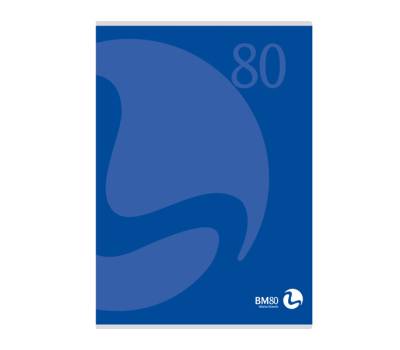 Maxiquaderno Color 80 - A4 - quadretto 4 mm - con margine - 40+2 fogli - 80 gr - copertina 250 gr - conf. 12 pezzi - BM - 0110593 - 8008234105937 - DMwebShop - 10