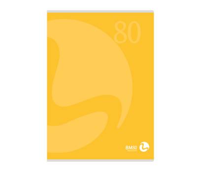 Maxiquaderno Color 80 - A4 - quadretto 4 mm - con margine - 40+2 fogli - 80 gr - copertina 250 gr - conf. 12 pezzi - BM - 0110593 - 8008234105937 - DMwebShop - 6