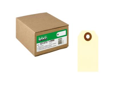 Etichette per spedizioni permanente - 80 x 38 mm - avana - conf. 1000 pezzi - Lebez - 80052 - 8007509057292 - DMwebShop - 1