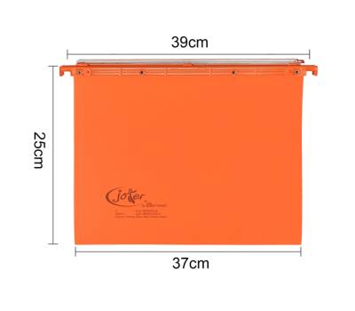 Cartella sospesa Joker - cassetto - interasse 39 cm - fondo U 3 cm - 37 x 25 cm - arancio - conf. 25 pezzi - Bertesi - 400/395 Link 3-A2 - 8058983261613 - DMwebShop - 1