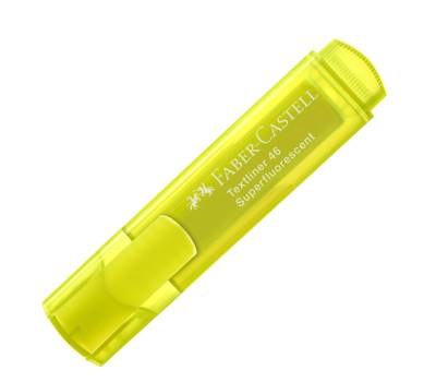 Evidenziatore Textliner 46 - punta a scalpello - tratto 1,0-3,0-5,0 mm - colori assortiti - deskset 24 pezzi - Faber Castell - 254602 - 4005402546022 - DMwebShop - 4