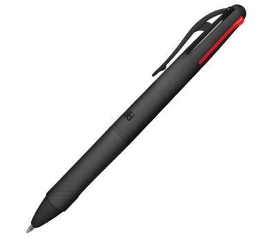 Penna a sfera 4 Multi Urban - punta 1 mm - 4 colori - all black - conf. 12 pezzi - Osama - OW 84018782 - 8059484005720 - DMwebShop - 1