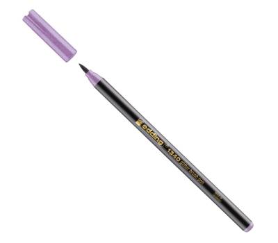 Pennarello Brush 1340 glitter - tratto da 1,0 a 6 mm - colori assortiti - astuccio 10 pezzi - Edding - 4-1340-10-4 - 4057305060006 - DMwebShop - 10