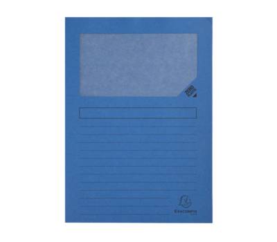Cartellina a L Forever - con finestra - 130g - 22 x 31 cm - colori assortiti - scatola 10 pezzi - conf. 10 pezzi - Exacompta - 50200E - 3130630502005 - DMwebShop - 10