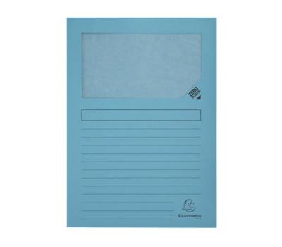 Cartellina a L Forever - con finestra - 130g - 22 x 31 cm - colori assortiti - scatola 10 pezzi - conf. 10 pezzi - Exacompta - 50200E - 3130630502005 - DMwebShop - 11