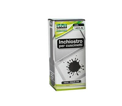 Inchiostro per cuscinetti - 30 ml - senza olio - nero - Lebez - 1483-NE - 8007509148358 - DMwebShop