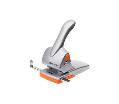 Perforatore HDC65 - massimo 65 fogli - 2 fori - passo 8 cm - argento-arancio - Rapid - 20922603 - 7313469226038 - DMwebShop