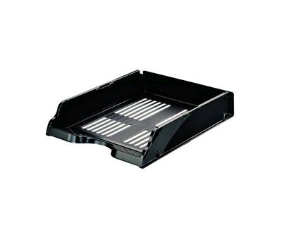 Vaschetta portacorrispondenza Transit - 26 x 33,6 x 7,6 cm - nero - conf. 10 pezzi - Esselte - 15657 - 5411313156578 - DMwebShop