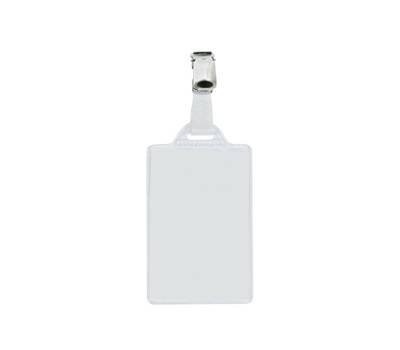 Portanome Pass 1 E - clip in metallo - 5,5 x 8,5 cm - verticale - conf. 100 pezzi - Sei Rota - 318211 - 8004972015644 - DMwebShop