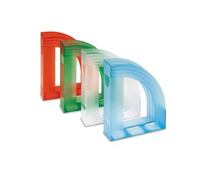 Portariviste E803 - 24,5 x 30 cm - dorso 7,5 cm - trasparente verde - Fellowes - E803-TV - 8015687009460 - DMwebShop