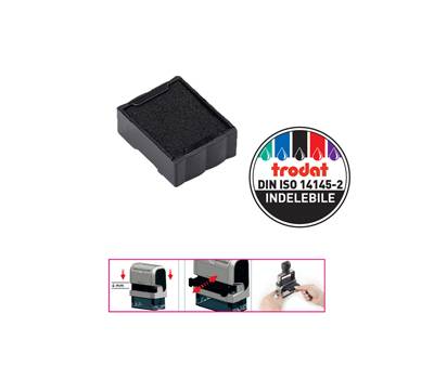 Tampone di ricambio 6/4921 - nero - conf. 10 pezzi - Trodat - 65728. - 92399657293 - DMwebShop
