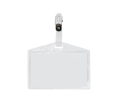 Portanome Pass 3 P - clip in metallo senza cartoncino - 9,5 x 6 cm - conf. 100 pezzi - Sei Rota - 318009 - 8004972015897 - DMwebShop