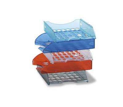 Distanziatori per vaschette E040 - altezza 8 cm - conf. 48 pezzi - Fellowes - E042 - 8015687004229 - DMwebShop