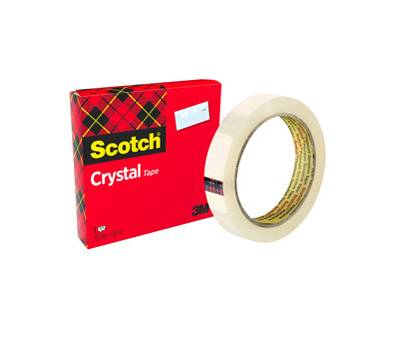 Nastro adesivo Crystal 600 - 1,9 cm x 66 mt - trasparente - Scotch - 7100027400 - 3134375261951 - DMwebShop