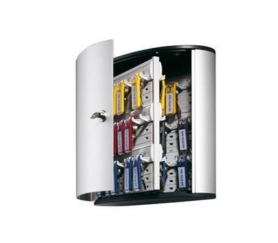 Cassetta portachiavi da parete Key Box - 30,2 x 11,8 x 28 cm - 54 posti - grigio - Durable - 1953-23 - 4005546103754 - DMwebShop