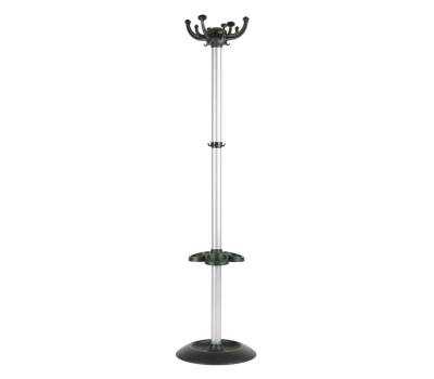 Appendiabiti Jolly - 8 posti - 168 x 40 cm - con portaombrelli nero-grigio - Unisit - APUJOL/G - 8050043741103 - DMwebShop