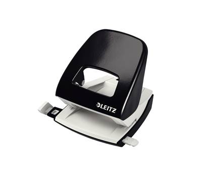 Perforatore 5008 - passo 8 cm - massimo 30 fogli - 2 fori - nero - Leitz - 50080095 - 4002432310340 - DMwebShop