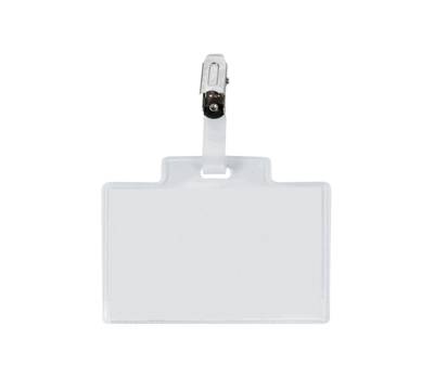 Portanome Pass 3 M - clip in metallo senza cartoncino - 9,5 x 6 cm - conf. 100 pezzi - Sei Rota - 318007 - 8004972001265 - DMwebShop