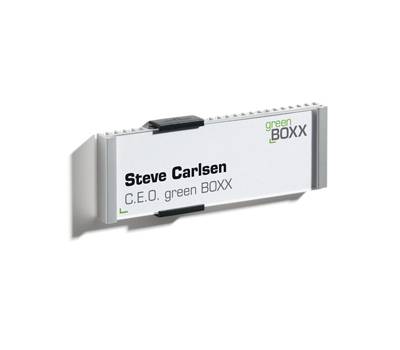 Targa per porte-pareti Info Sign - 14,9 x 5,3 cm - Durable - 4800-23 - 4005546400020 - DMwebShop