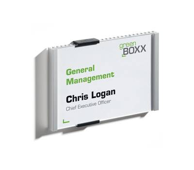 Targa per porte-pareti Info Sign - 14,9 x 10,6 cm - Durable - 4801-23 - 4005546400037 - DMwebShop