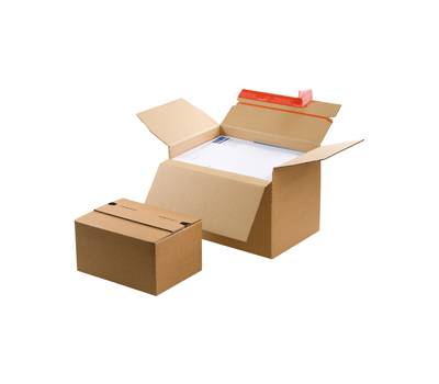 Scatola automontante CP 141 - formato A4+ - 30,4 x 21,6 cm - altezza variabile da 13 a 22 cm - conf. 10 pezzi - Colompac - CP 141.201.010 - 4033657141204 - DMwebShop