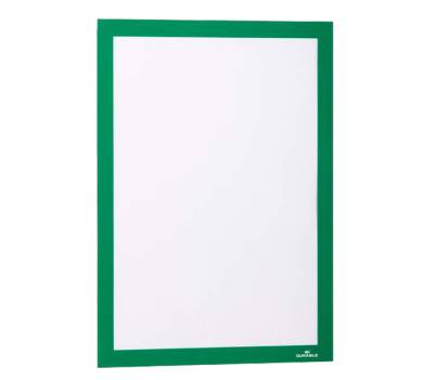 Cornice magnetica Duraframe - A4 - 21 x 29,7 cm - verde - conf. 2 pezzi - Durable - 4872-05 - 67824CNF01 - DMwebShop