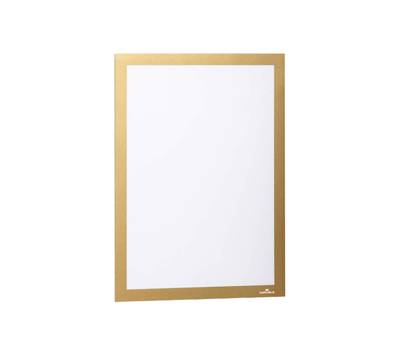 Cornice adesiva Duraframe - A4 - 21 x 29,7 cm - oro - conf. 2 pezzi - Durable - 4872-30 - 4005546405629 - DMwebShop Cornice adesiva Duraframe - A4 - 21 x 29,7 cm - oro - conf. 2 pezzi - Durable - 4872-30 - 4005546405629 - DMwebShop