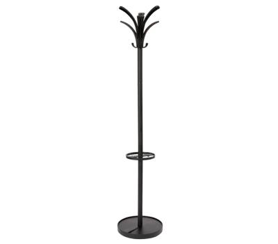 Appendiabiti - con portaombrelli - 6 posti - 175 x 38 cm - nero - Alba - PMBRIO N - 3129710012985 - DMwebShop
