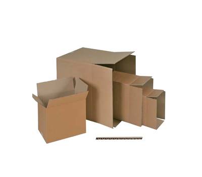 Scatola per imballo - onda singola - 50 x 35,7 x 27,3 cm - cartone - avana - conf. 25 pezzi - No Brand - 143438 - 8025133119438 - DMwebShop