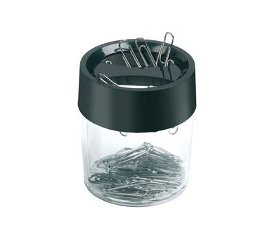 Portafermagli calamitato - 5,8 x 6,8 cm - nero - Iternet - 5330 - 8028422553302 - DMwebShop