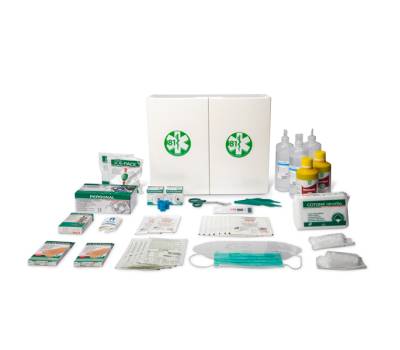 Armadietto di pronto soccorso 102/P - 45 x 37,5 x 13 cm - plastica oltre 3 persone bianco - Pvs - CPS521 - 8034028010026 - DMwebShop
