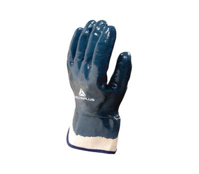 Guanti da lavoro pesante NI175 - nitrile - taglia 09 - blu - conf. 12 pezzi - Deltaplus - NI17509 - 3295249044008 - DMwebShop