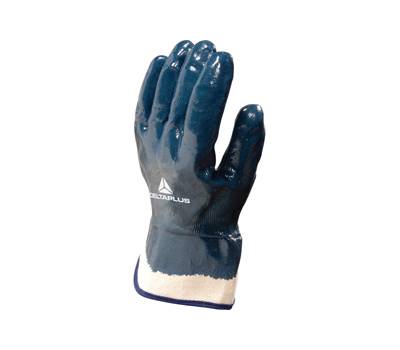 Guanti da lavoro pesante NI175 - nitrile - taglia 10 - blu - conf. 12 pezzi - Deltaplus - NI17510 - 3295249034382 - DMwebShop