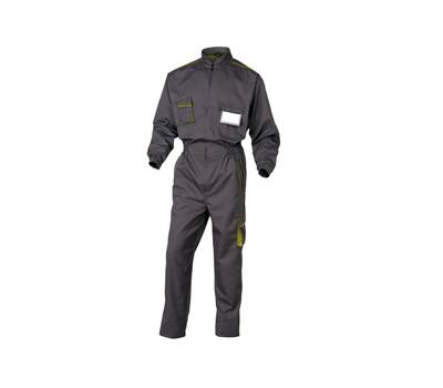 Tuta da lavoro Panostyle M6COM - sargia-poliestere-cotone - taglia XL - grigio-verde - Deltaplus - M6COMGRXG - 3295249151812 - DMwebShop