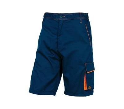 Bermuda da lavoro Panostyle M6BER - sargia-poliestere-cotone - taglia L - blu-arancio - Deltaplus - M6BERBMGT - 3295249175931 - DMwebShop