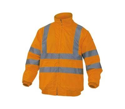 Giubbotto alta visibilita' Reno HV - poliestere-poliuretano - taglia L - arancio fluo - Deltaplus - RENHVORGT - 3295249162023 - DMwebShop