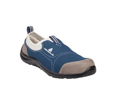 Calzatura di sicurezza Miami S1P SRC - poliestere-cotone - numero 43 - grigio-blu - Deltaplus - MIAMISPGB43 - 3295249194529 - DMwebShop