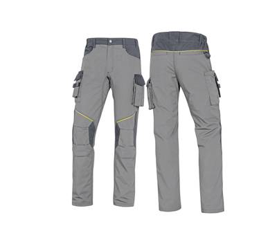 Pantalone da lavoro Mach 2 Corporate - twill-poliestere-cotone - taglia XL - grigio chiaro-grigio scuro - Deltaplus - MCPA2GRXG - 3295249230937 - DMwebShop