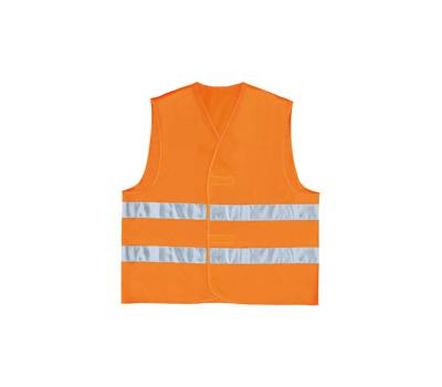 Gilet alta visibilita' GILP2 - poliestere - taglia L - arancio fluo - Deltaplus - GILP2ORGT - 3295249157036 - DMwebShop