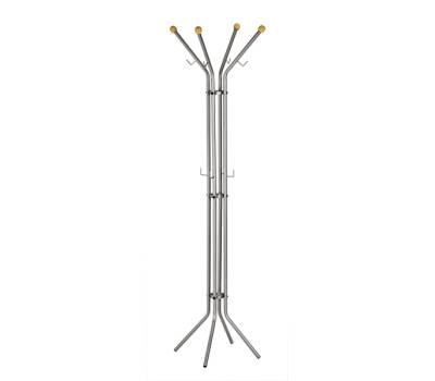 Appendiabiti 4 posti 180 x 52 cm argento - 11461