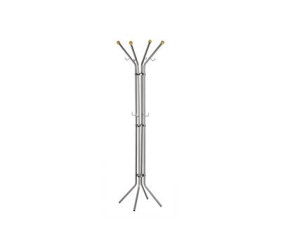 Appendiabiti 4 posti 180 x 52 cm argento - 11461