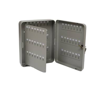 Cassetta portachiavi da muro 37x28x7,5 cm 128 posti grigio antracite - 10434