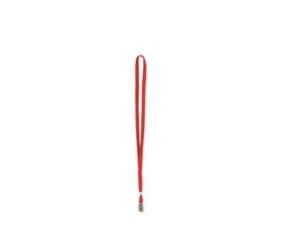 Cordoncino per portabadge 49 x 1 cm rosso - 9564