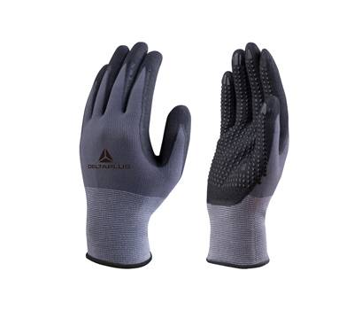 Guanti di precisione VE727NO poliammide palmo in nitrile poliuretano taglia 09 grigio nero - 11190