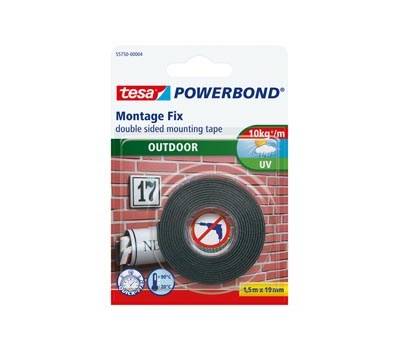 Nastro biadesivo Powerbond per esterni 1,9 cm x 1,5 mt bianco - 10026 Nastro biadesivo Powerbond per esterni 1,9 cm x 1,5 mt bianco - 10026