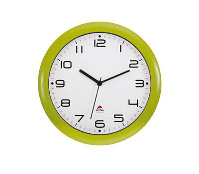 Orologio da parete Hornew diametro 30 cm verde Alba HORNEW V - 11376 Orologio da parete Hornew diametro 30 cm verde Alba HORNEW V - 11376